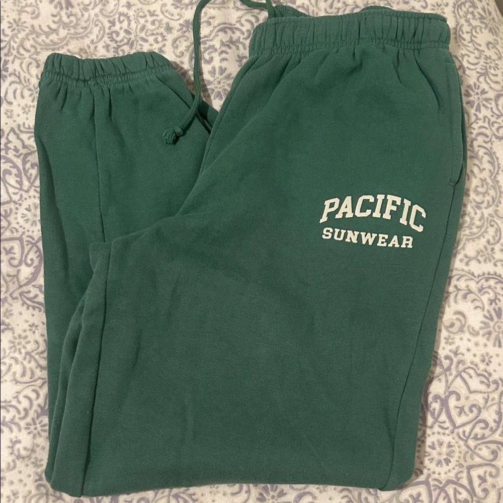 Pacific Sunwear Green Joggers